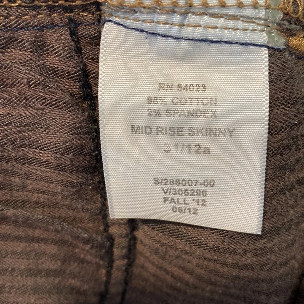 Gap Mid Rise Skinny Dark Wash Classic